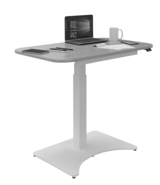 NOWY STYL Schreibtisch EMODEL 90 cm Kaisersberg Oak/ Pure White