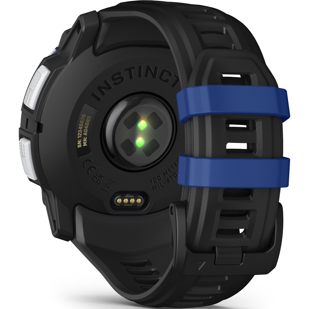 Garmin Instinct 3 – 50mm SOLAR Schwarz / Steinweiss