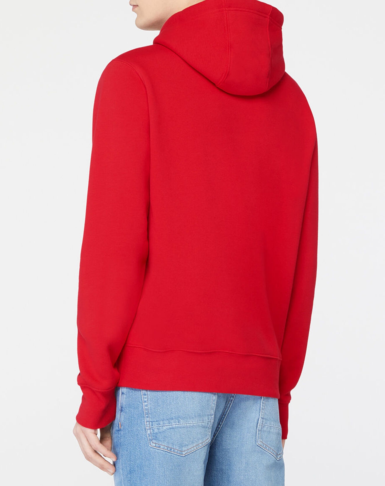 Tommy Hilfiger Sweat à capuche Centre Graphic rouge