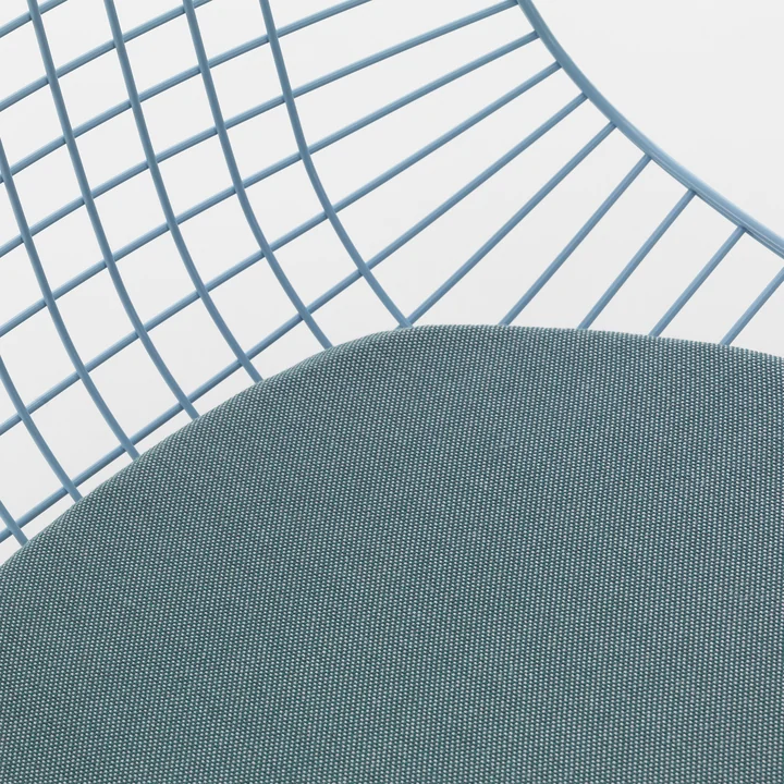 Vitra - Wire Chair LKR, himmelblau (Kunststoffgleiter basic dark)