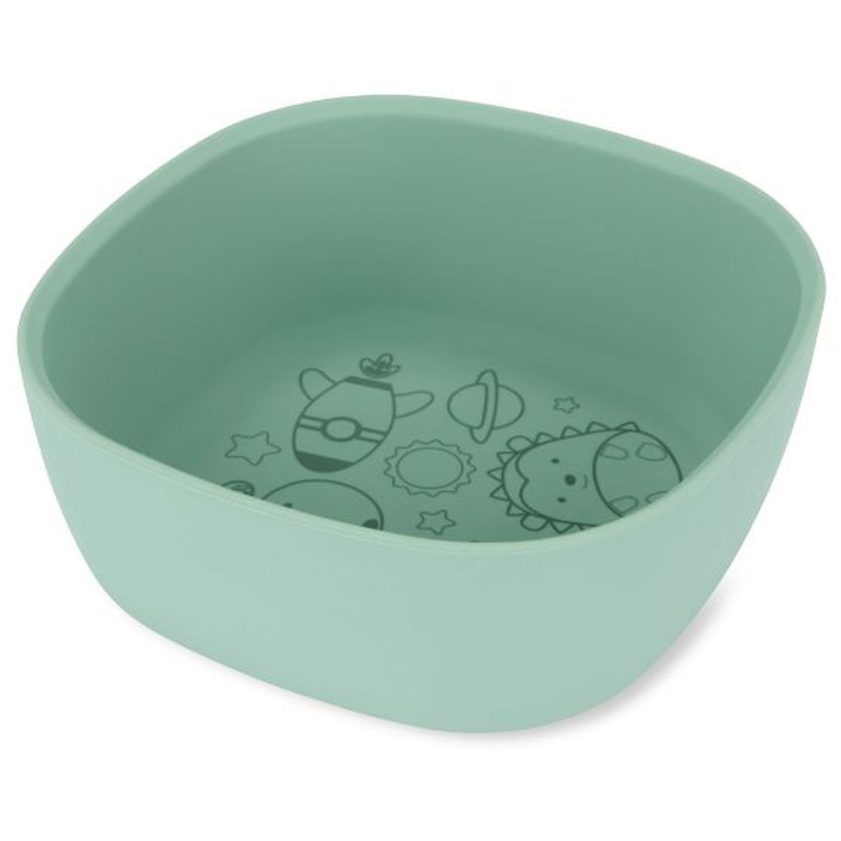 Skip HopSkip Hop   Squad Silikon Schale grün