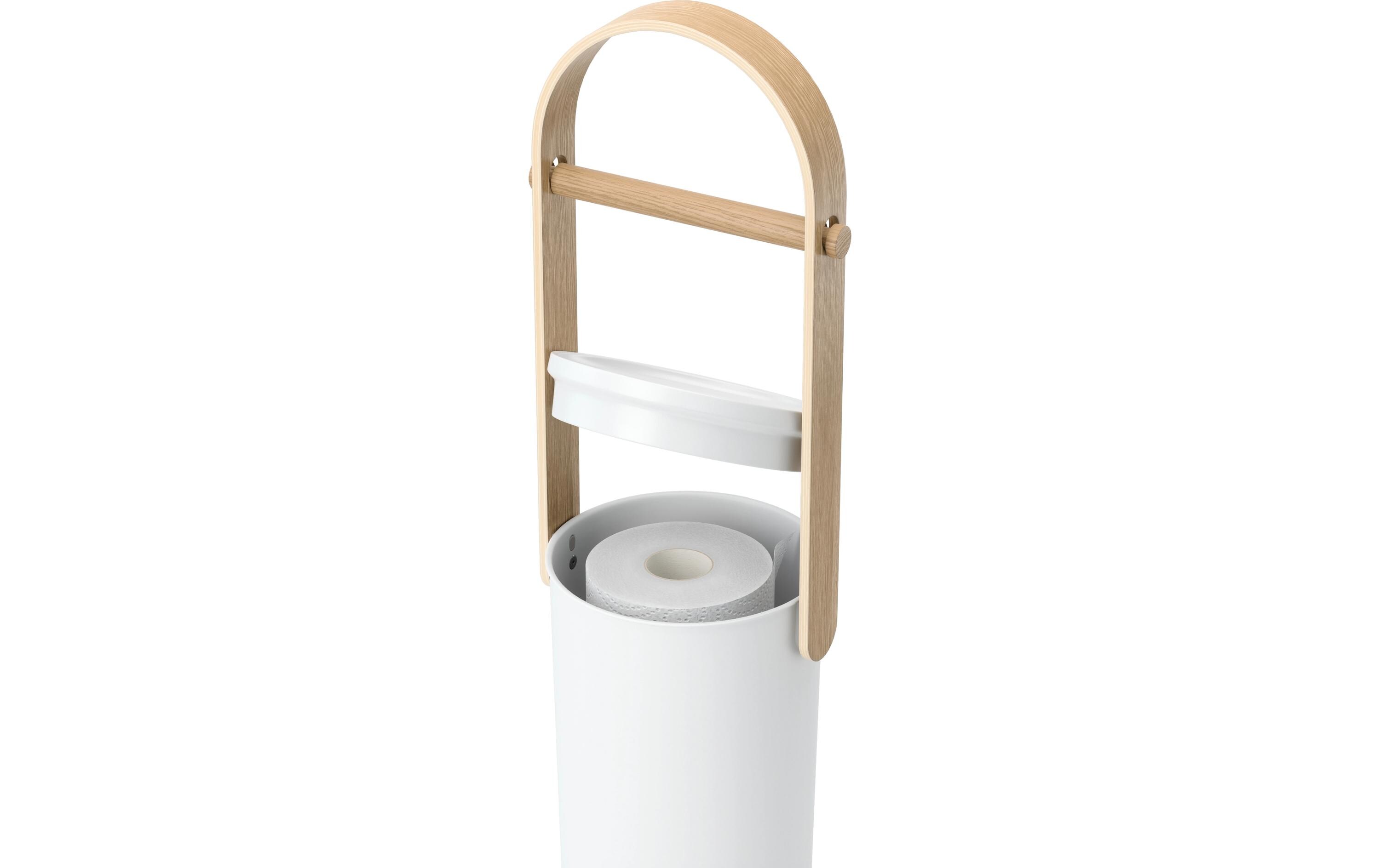 Toilettenpapierhalter Bellwood Nature/WeissToilettenpapierständer