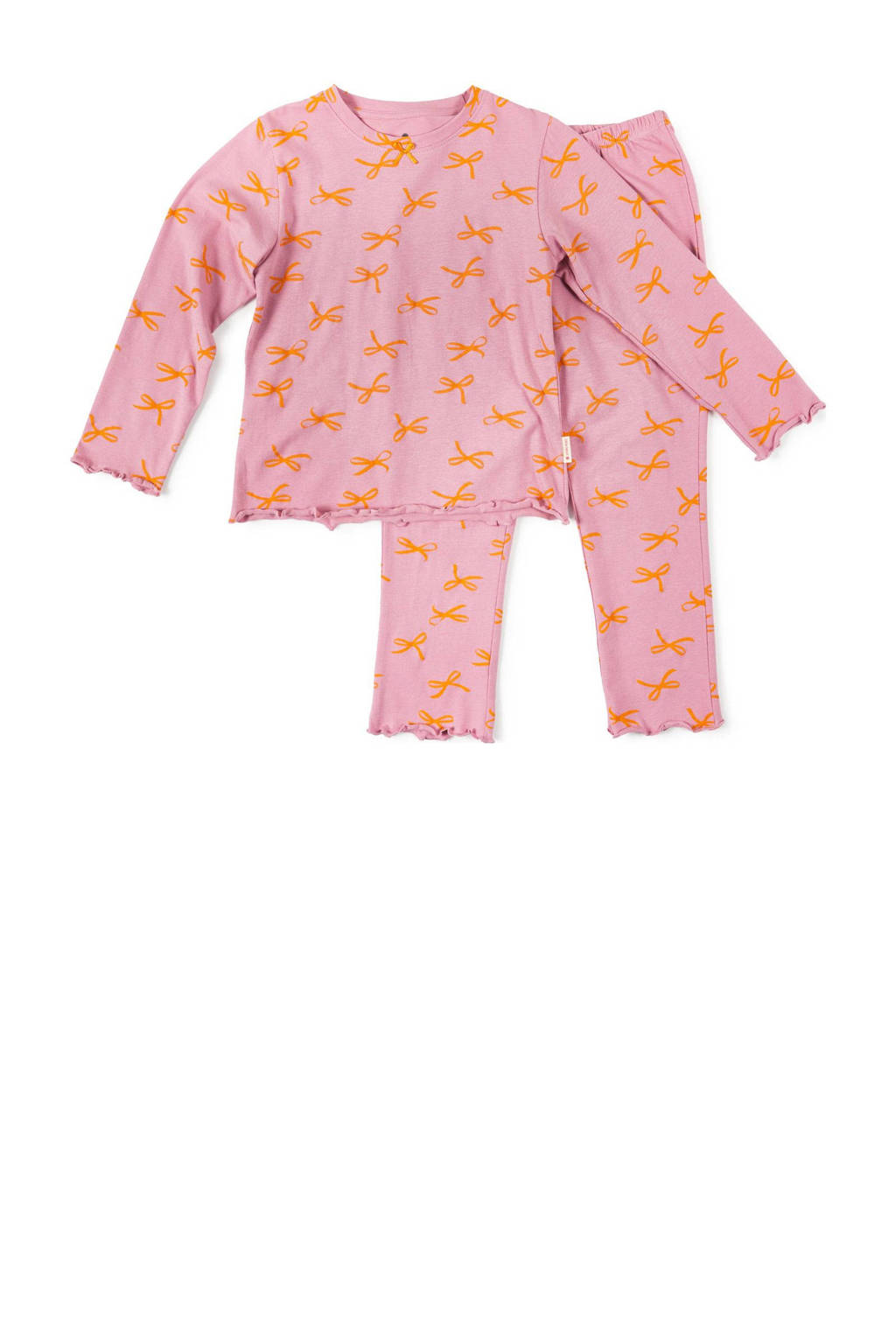 Little Label pyjama met strikjes print