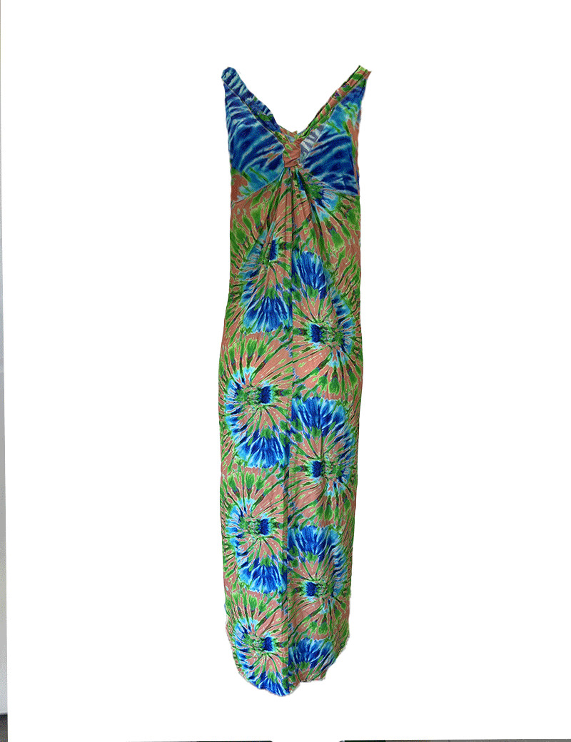 JANIS & JOHN ROBE LONGUE MULTICOLORE ROSITA
