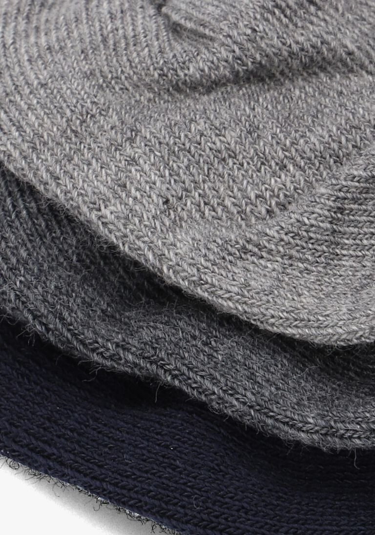 MP DENMARK grijze mp denmark sokken cotton rib baby sock 3-pack