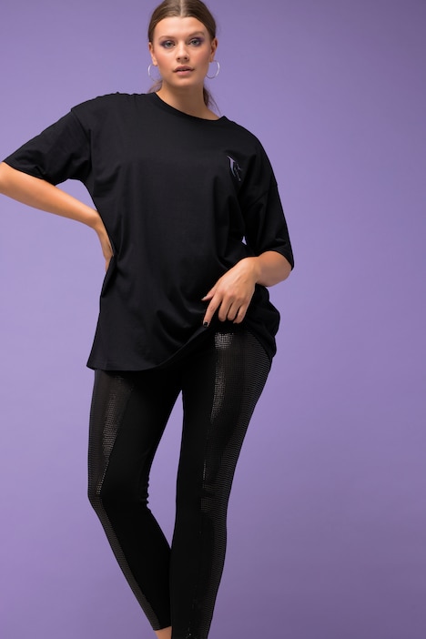 Leggings, Slim Shape, Glitter-Dots, Elastikbund