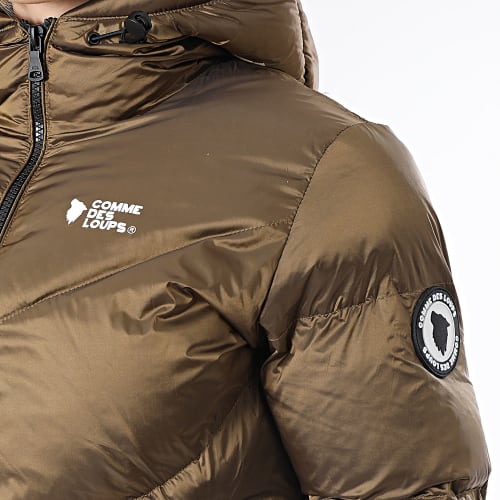 Doudoune Capuche Chauffante Femme York Marron
