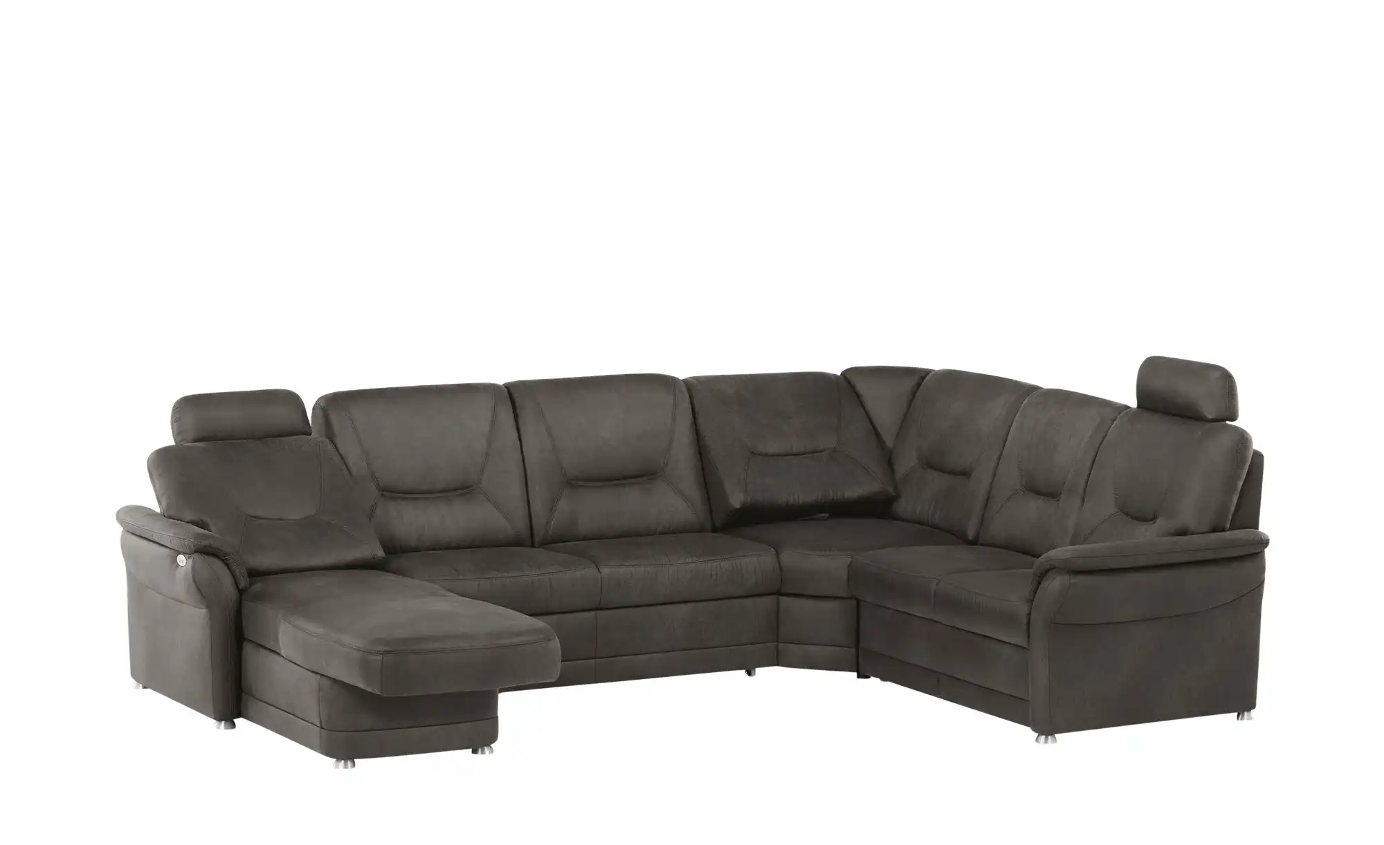 meinSofa Wohnlandschaft aus Mikrofaser Edda