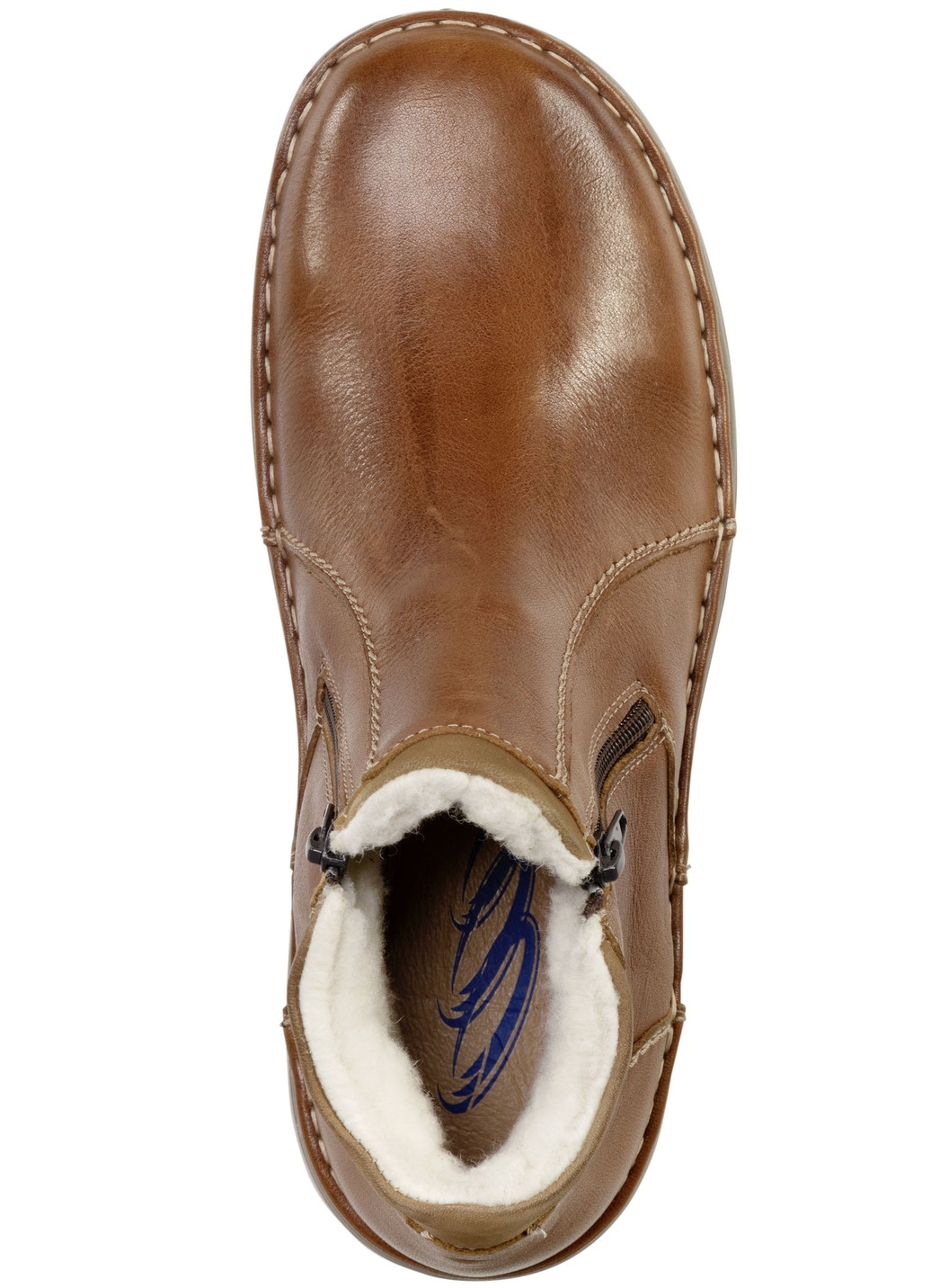 Stiefelette aus Nappaleder