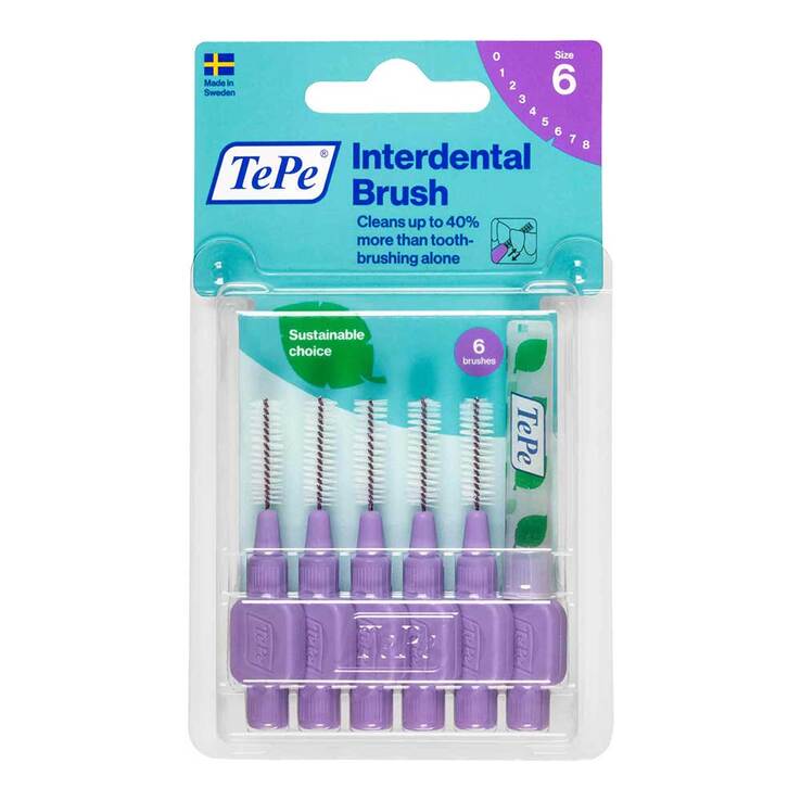 Tepe Interdentalbürste 1,1mm lila, 6 St