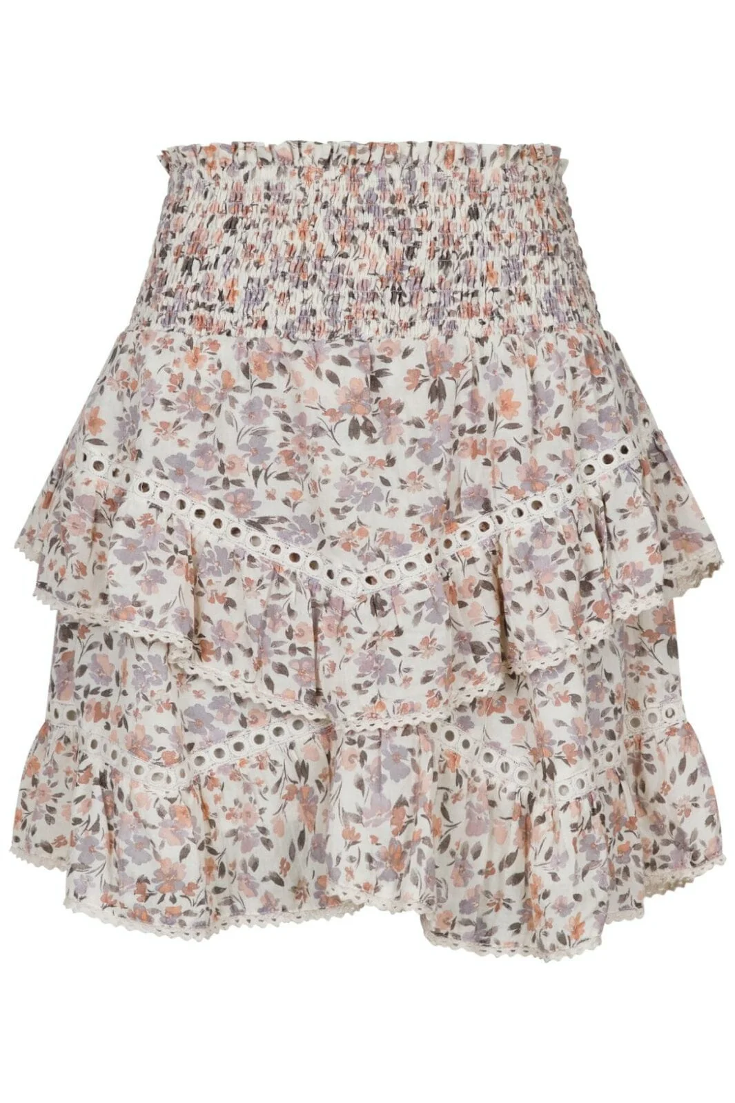 Neo Noir Ricki Soft Flower Skirt