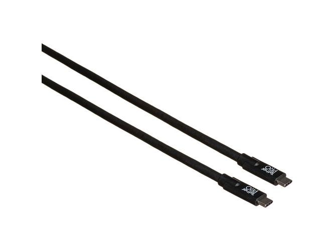 Tether Tools Kabel TetherPro USB-C to USB-C, 4.6 m Schwarz Optimierte Verbindung von Ihrem USB-C-Computer zur USB-C-Kamera