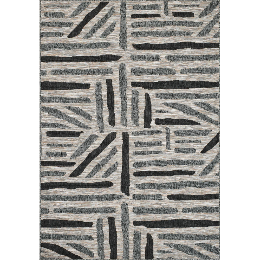 Tapis intérieur extérieur gris acapulco 1689 120 x 160 cm