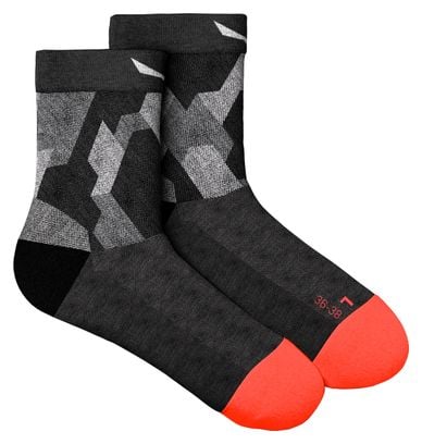Chaussettes Femme Salewa Pedroc Camo Merinos Noir