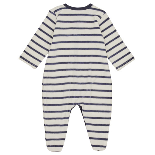 Petit Bateau - LOUDRE - Blanc / Marine