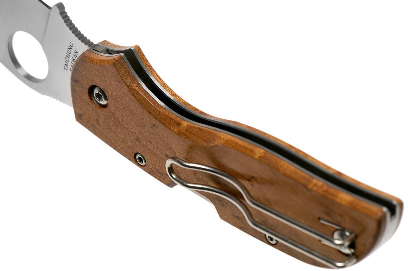 Spyderco Chaparral Birdseye Maple Wood C152WDP zakmes