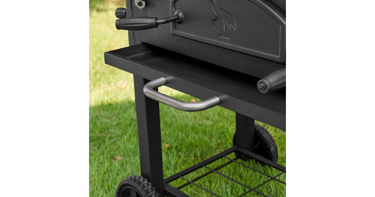 Char-GrillerTraditionele Houtskoolgrill barbecue  (Zwart)