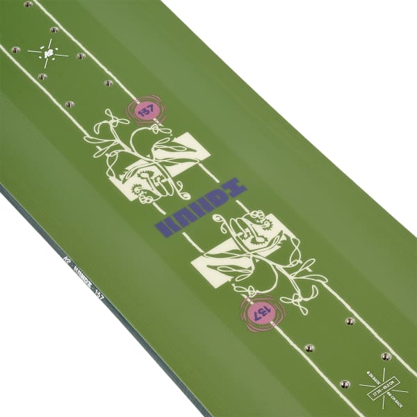 Planche de snowboard K2 KANDI JR BLACK/GREEN