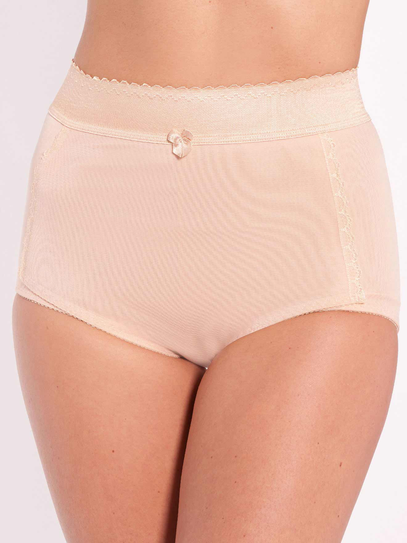 Gaine-culotte plastron ventre plat