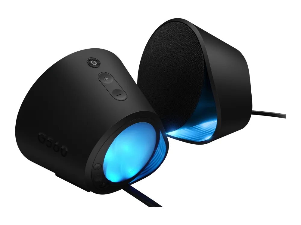 Logitech G560 - Højttalersystem - til PC - 2.1-kanal - trådløs - Bluetooth - USB - 120 Watt (Total)