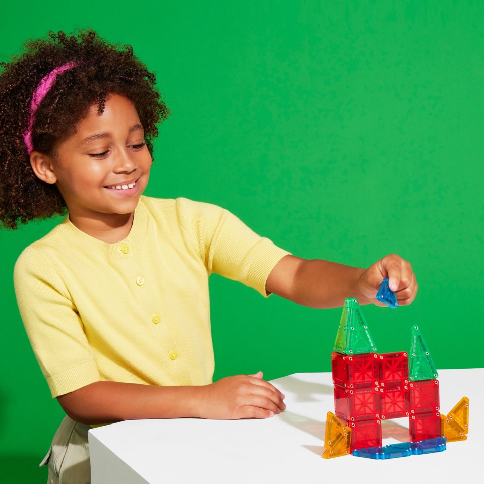 Magna-Tiles - microMAGS i Metal-Rejseæske