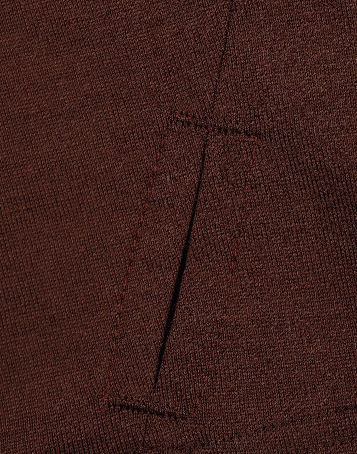 Shirt met halve rits van merinowol voor heren - Gratis