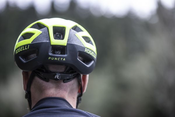 Rogelli Puncta Cykelhjelm, Fluor/Black