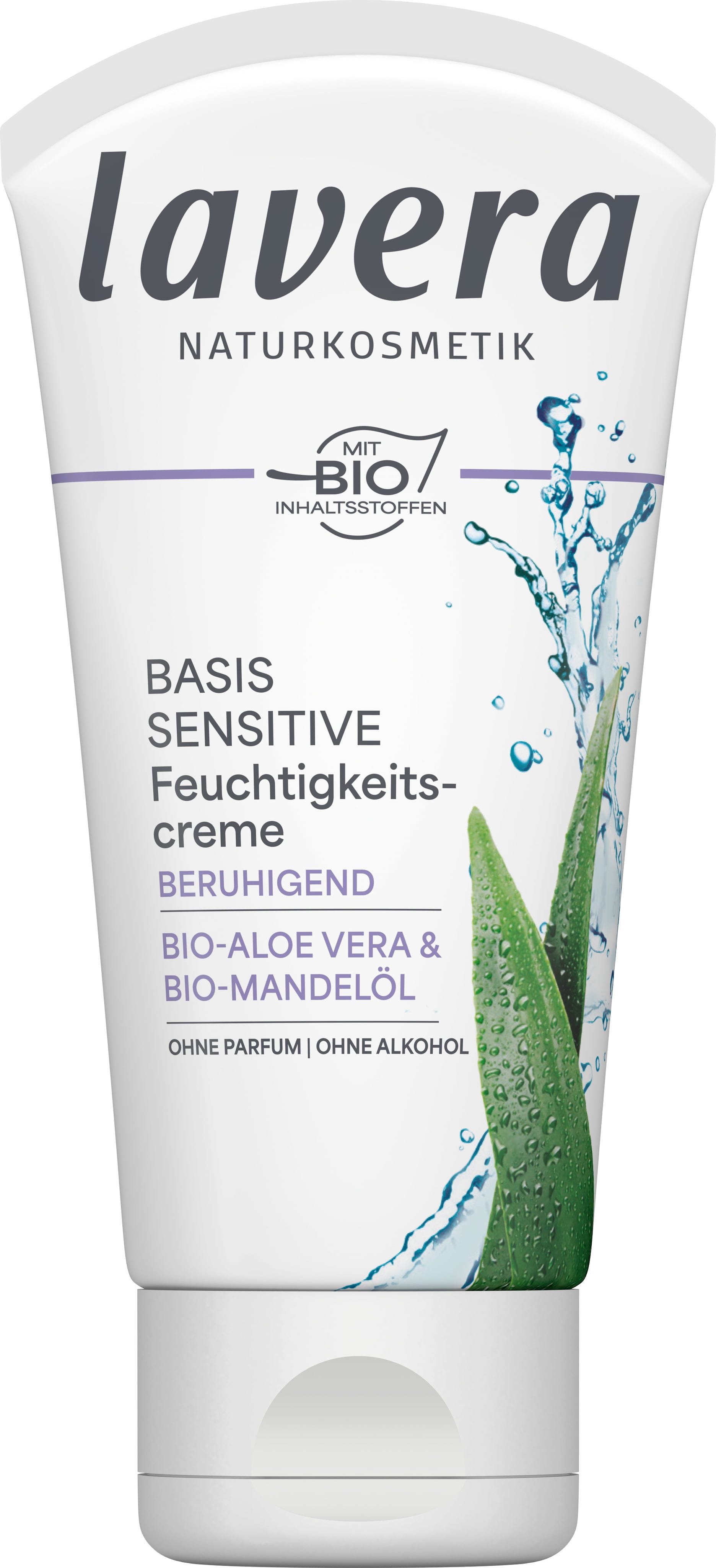 lavera  Basis Sensitiv Beruhigende Feuchtigkeitscreme, 50 ml