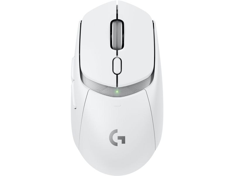 Logitech Gaming-Maus G309 Lightspeed Weiss Kabellose Gaming-Maus mit Lightspeed Wireless und Bluetooth Verbindung