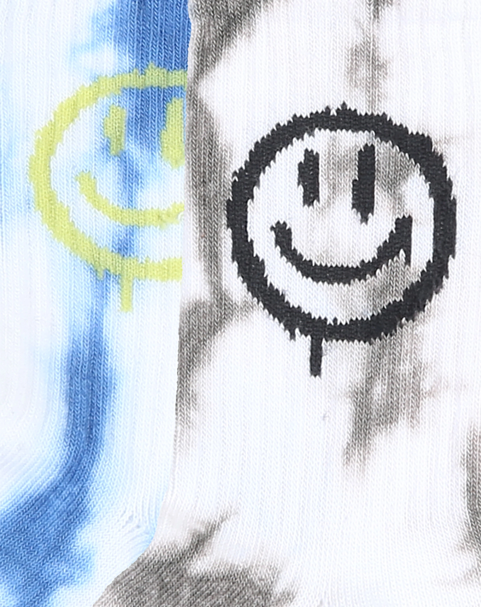 Strümpfe SMILEY 2er Pack in blau/grau