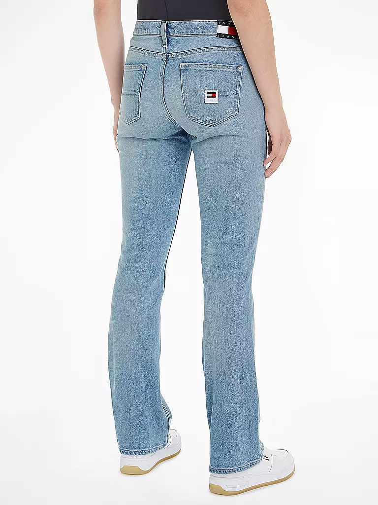 TOMMY JEANS Jeans Boot Cut Fit MADDIE  hellblau