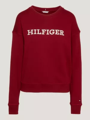 Moletom Hilfiger Monotype com bordado