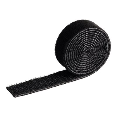 DURABLE CAVOLINE GRIP 10 - rouleau attache-câble auto-agrippant - 1m x 2cm - noir