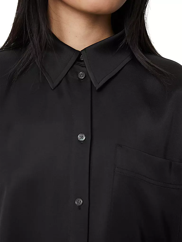 MARC O'POLO Bluse schwarz