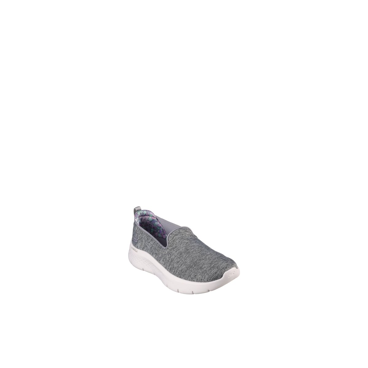 2X les points-Go_walk_flex-Baskets - Talon plat - Gris
