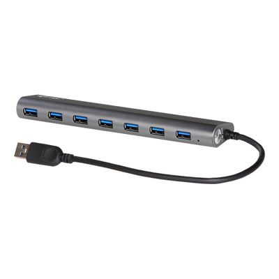 i-Tec USB 3.0 Metal Charging HUB - Hub - 7 x SuperSpeed USB 3.0 - de bureau