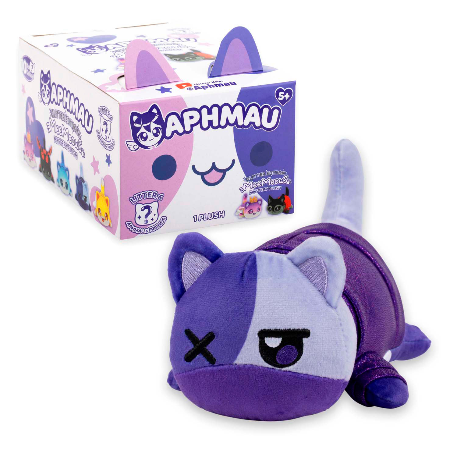 Aphmau & Friends6 Verrassing Meemeow Knuffel Pluche, 15cm