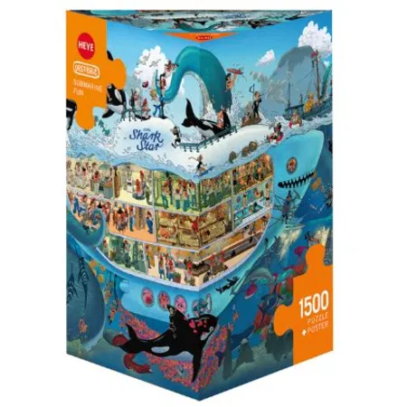 Heye Puzzle - Submarine Fun, Oesterle, 1500 Teile