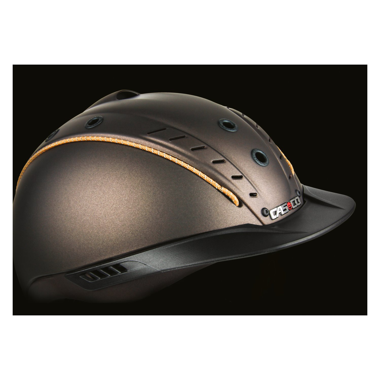CASCO Reithelm Mistrall-2  - dunkelbraun