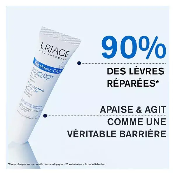Uriage Bariéderm-Cica Baume Lèvres Réparateur Sécheresses Sans Parfum 15ml