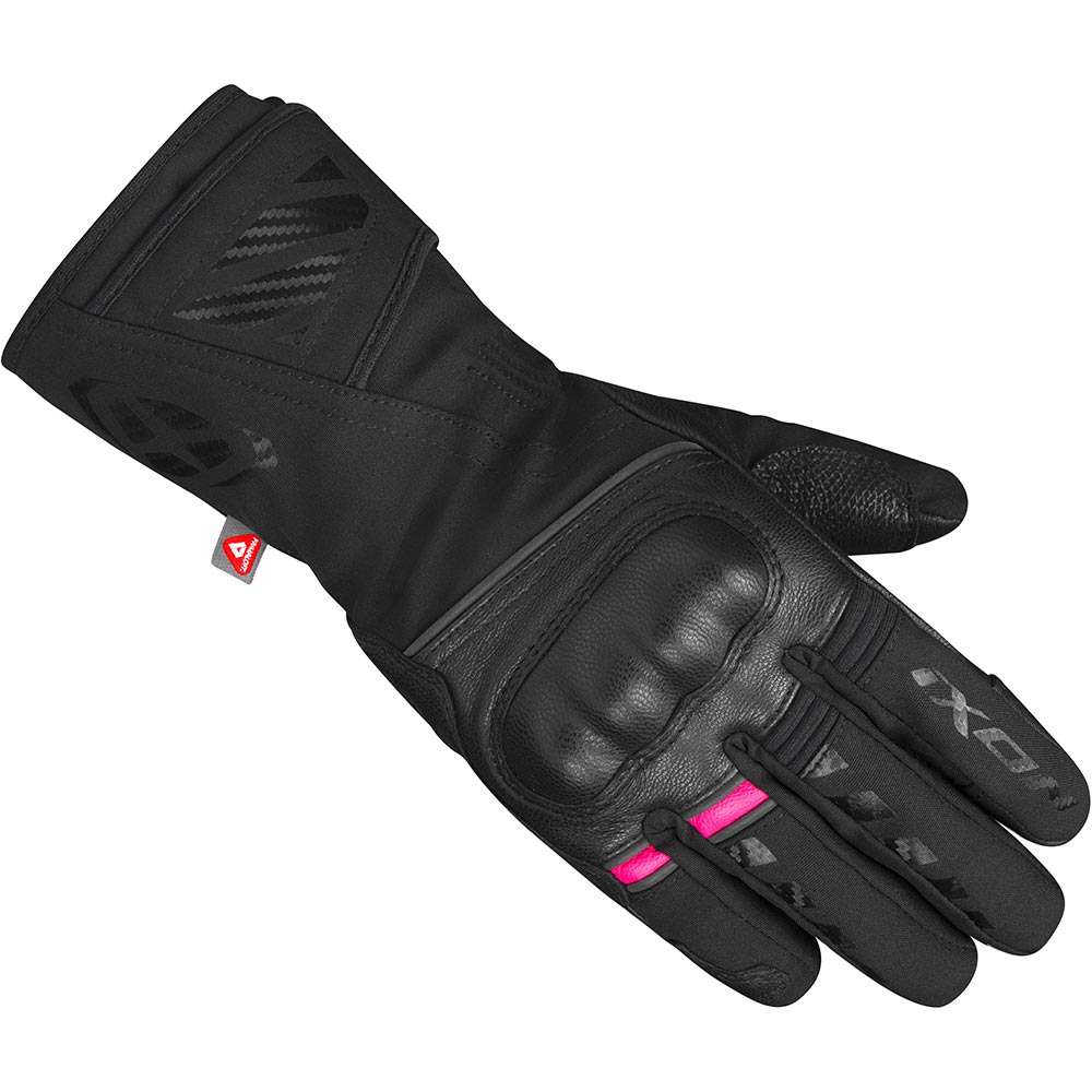 Ixon - Gants femme Pro Rescue 3 Lady Noir / Fuchsia
