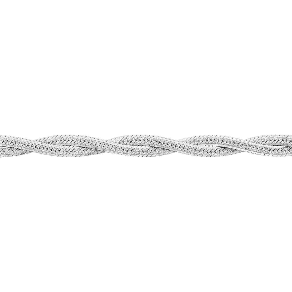 Collier Arkady Argent Blanc