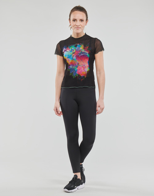 Desigual - LEGGING_TULIP - Noir / Multicolore