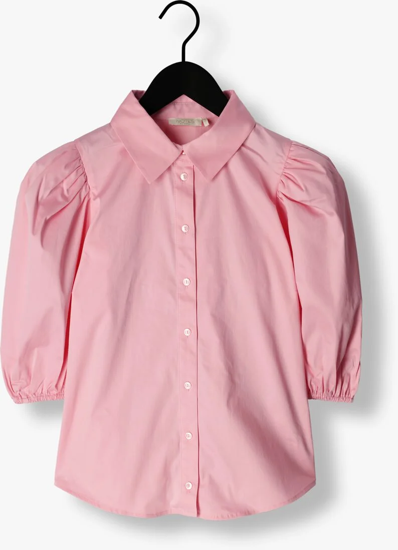NOTES DU NORD roze notes du nord blouse kira short sleeve shirt