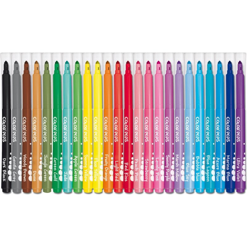 Feutre COLOR'PEPS Long Life 02, étui carton de 24