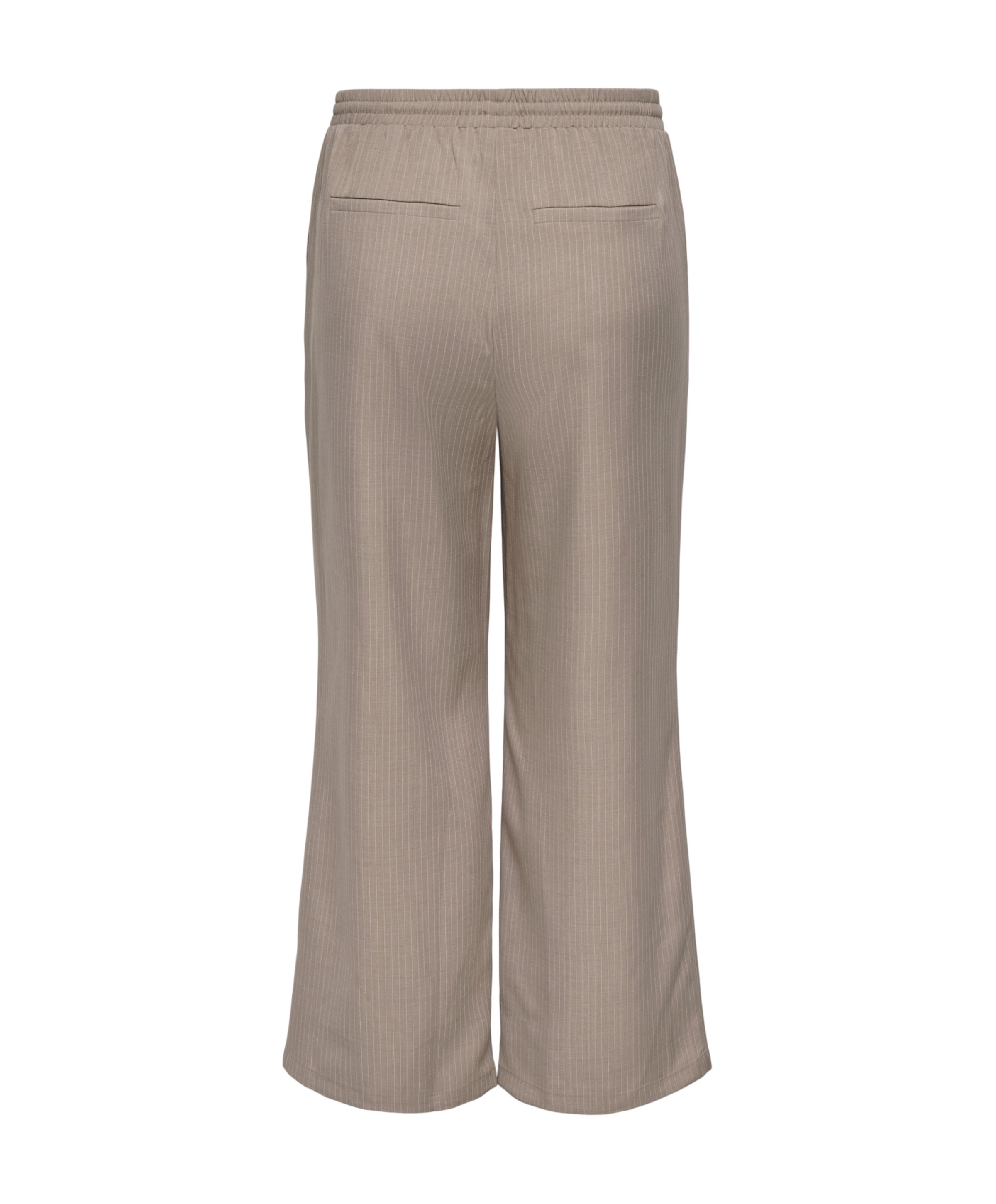 Only Carmakoma CAREVERLYN STRIPED PNT dames broek beige