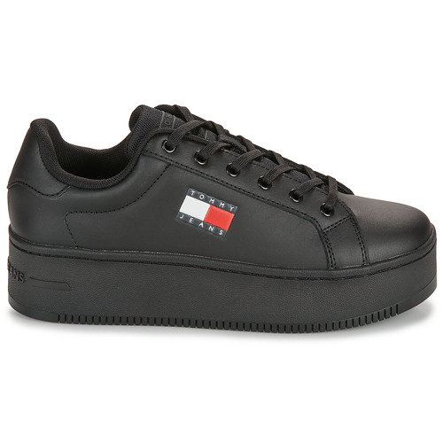 Tommy Jeans - TJW FLATFORM ESS - Noir