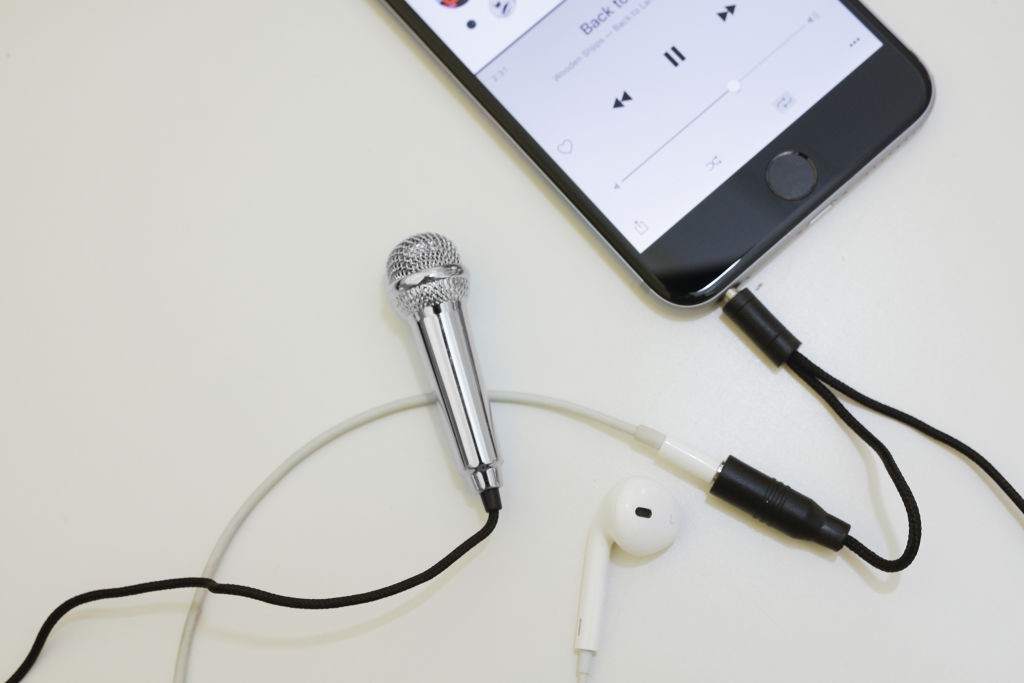 Mini Karaoke Microphone - Silver (US133-EU)