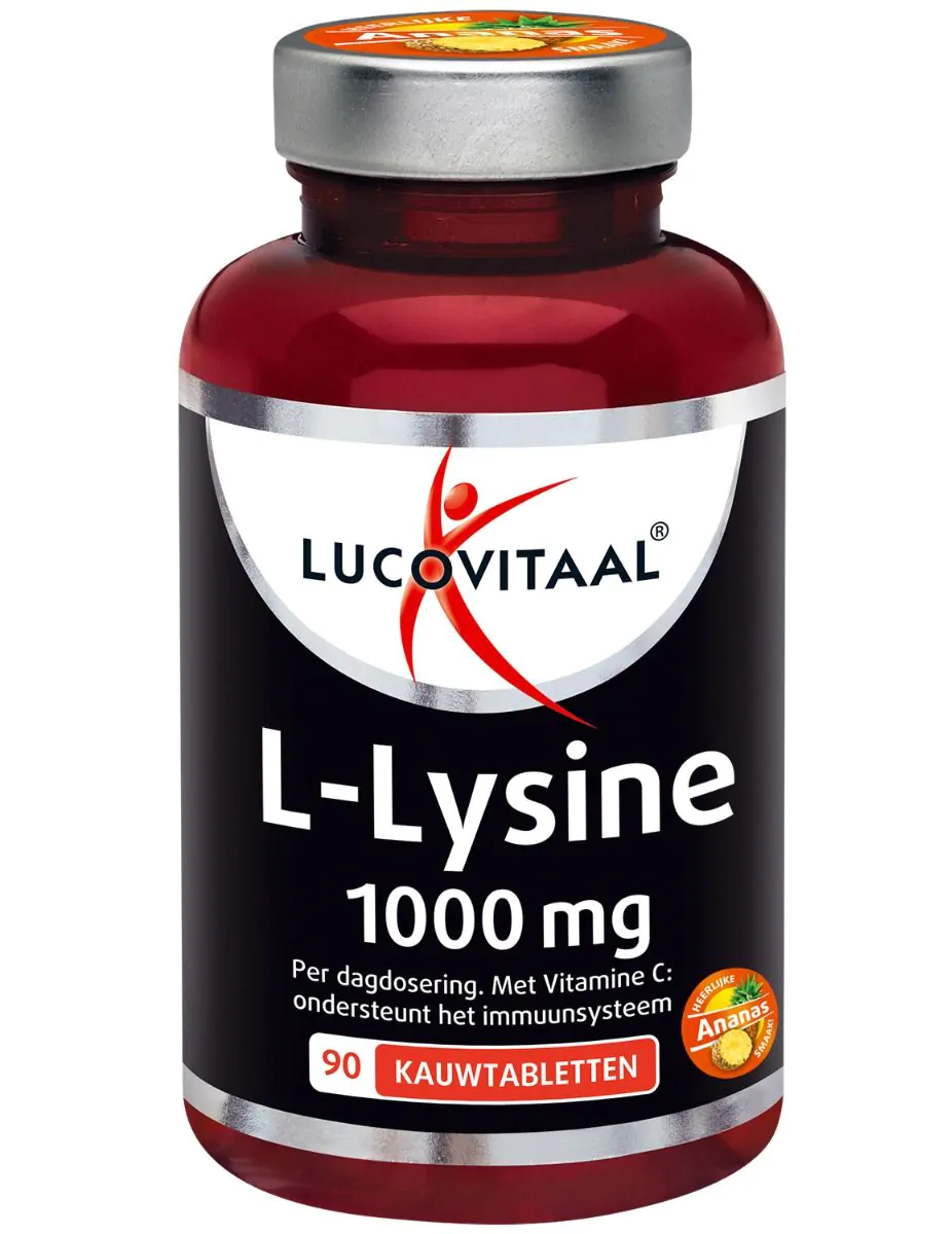 L-Lysine 1000mg 90 kauwtabletten