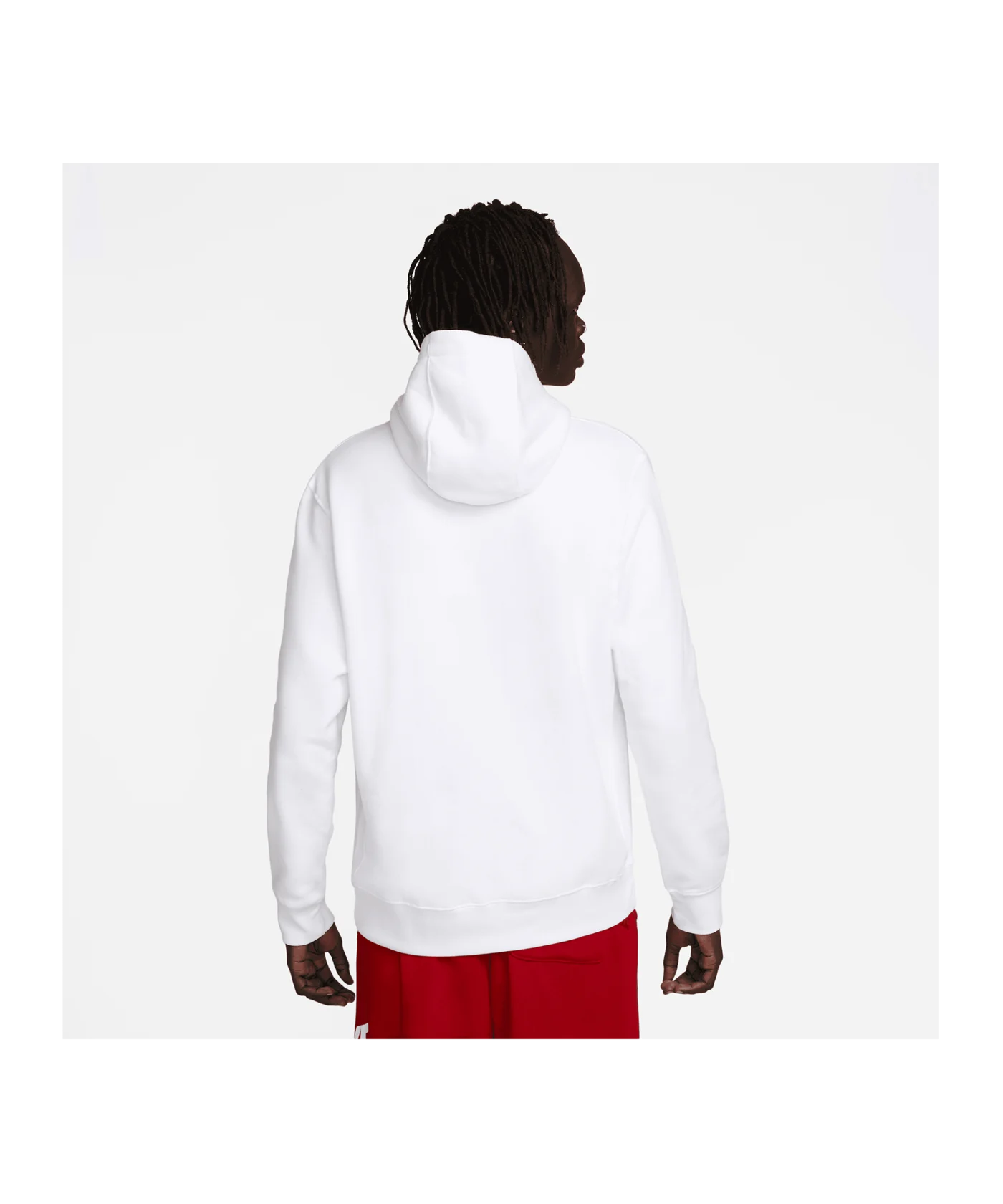 Nike Standart Issue Fleece Hoody Weiss F100